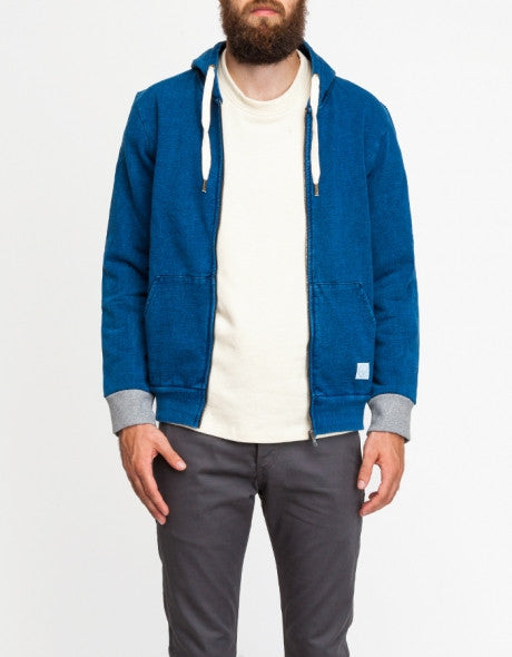 CONTRAST CUFF HOODIE